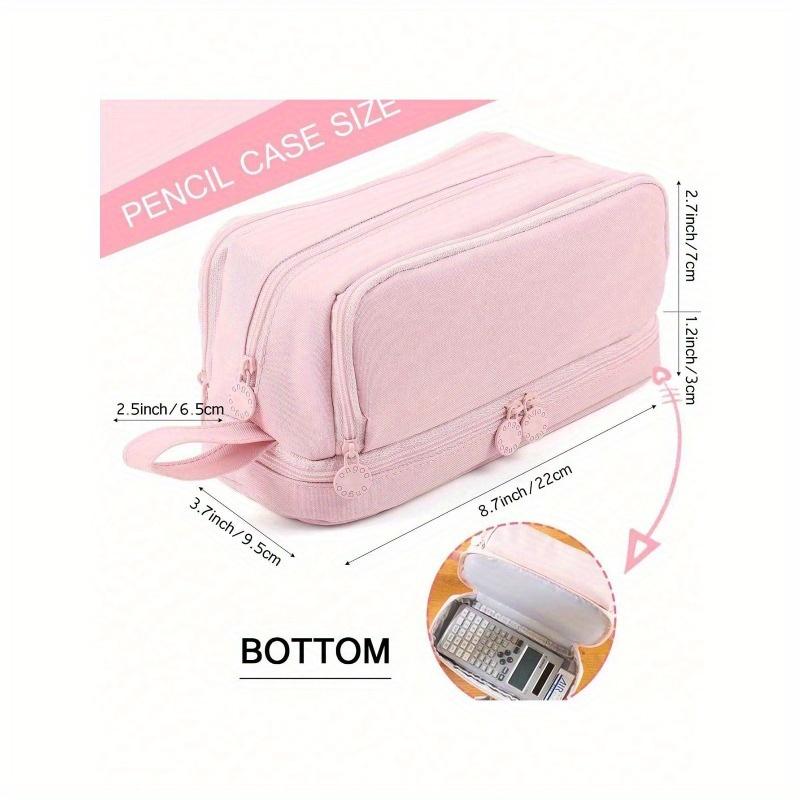 1 шт. Большой пенал, Вместительный держатель, Коробка для хранения, Сумка, Многослойный пенал большой вместимости, Органайзер для стола, Сумка для маркеров, Пенал