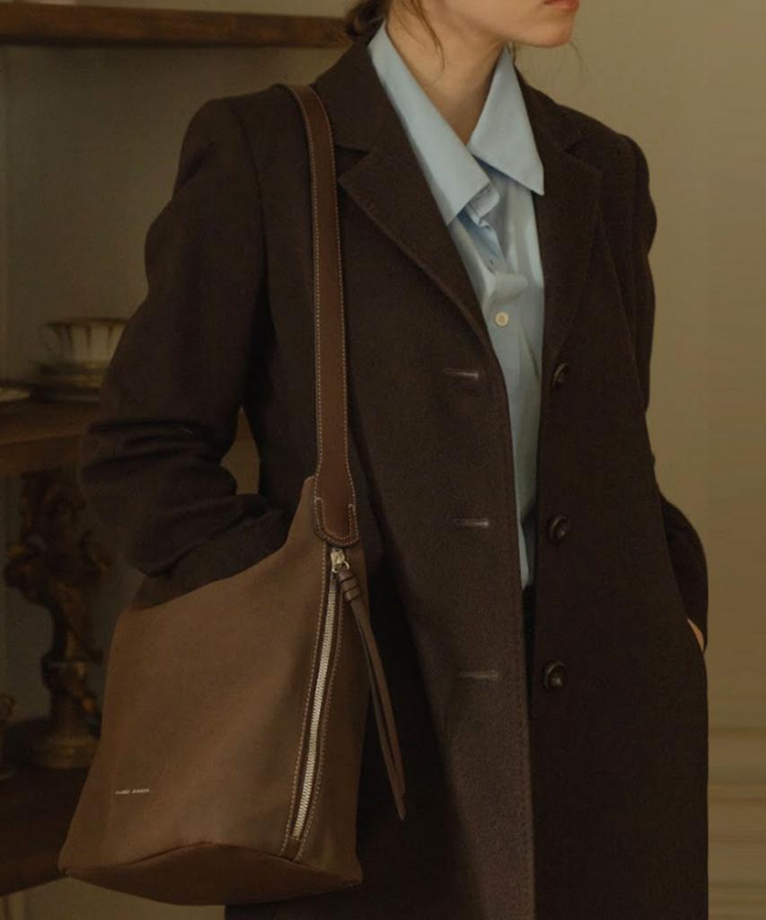 David Jones Bastille 2-в-1 Ведро Сумка-хобо Наплечная Замшевая Сумка Oxford Tan (Cm8447)