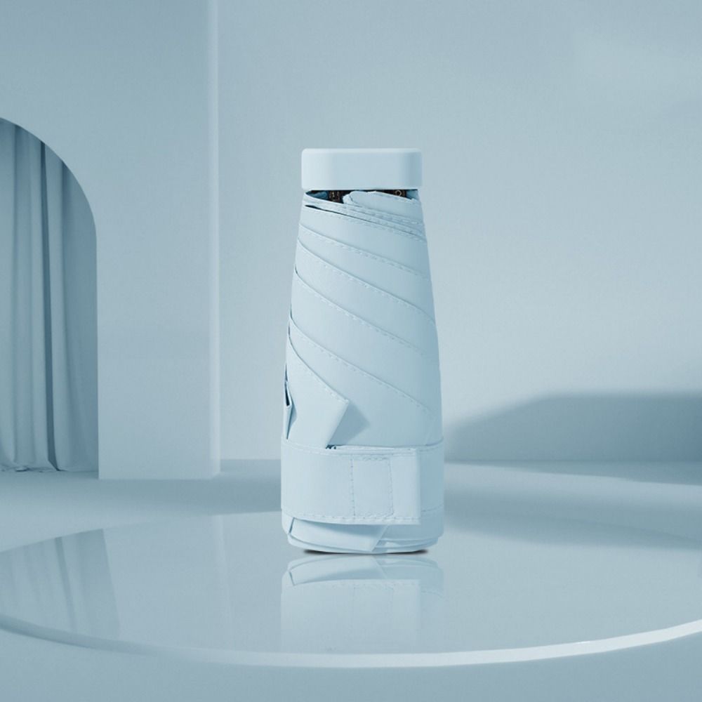 Пятислойный мини-зонт от солнца UPF50, ручной зонт-парасоль, практичный складной карманный зонт для улицы