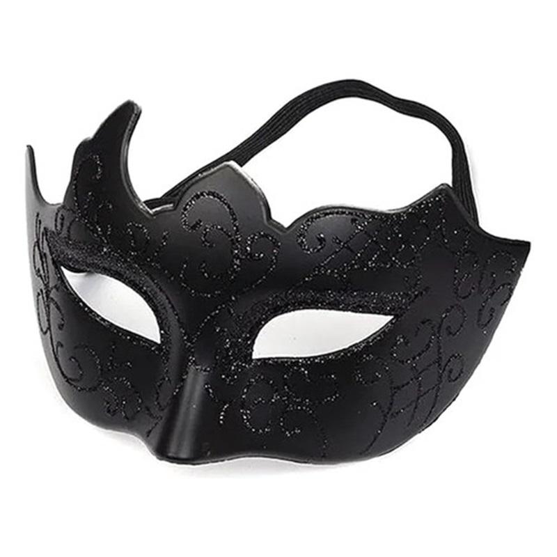 Black Venetian Mask Masquerade Mask Venetian Mask