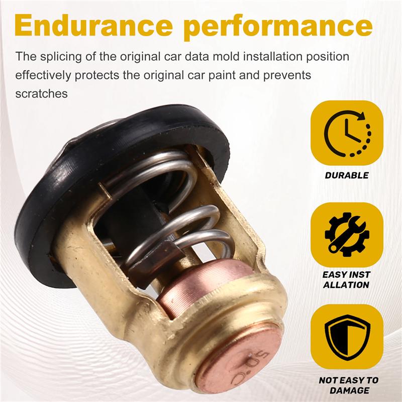 Thermostat 66M-12411-00 For Yamaha 4 Stroke F 40 50 60 80 100 HP Outboard Motor 66M-12411-01 66M-12411-A67F