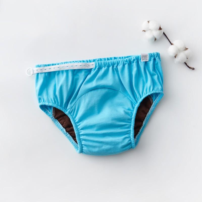 Reusable Adult Incontinence Underwear Washable Cotton Leak-Proof Briefs Elderly Men Women