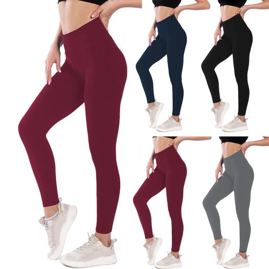 Женские леггинсы с высокой талией, облегающие, с бархатной подкладкой, утолщенные брюки до бедер