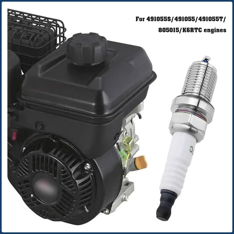 Свеча зажигания K6RTC Замена Совместима с Champion RC12YC BKR6ES Совместима с Kohler 12 132 02-S 12 132 06-S Briggs Stratton
