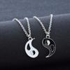 Friend Gifts Zinc Zinc Alloy Lovers Jewelry Chinese Couple Necklaces Pendant Necklaces Choker Clavicle Chains