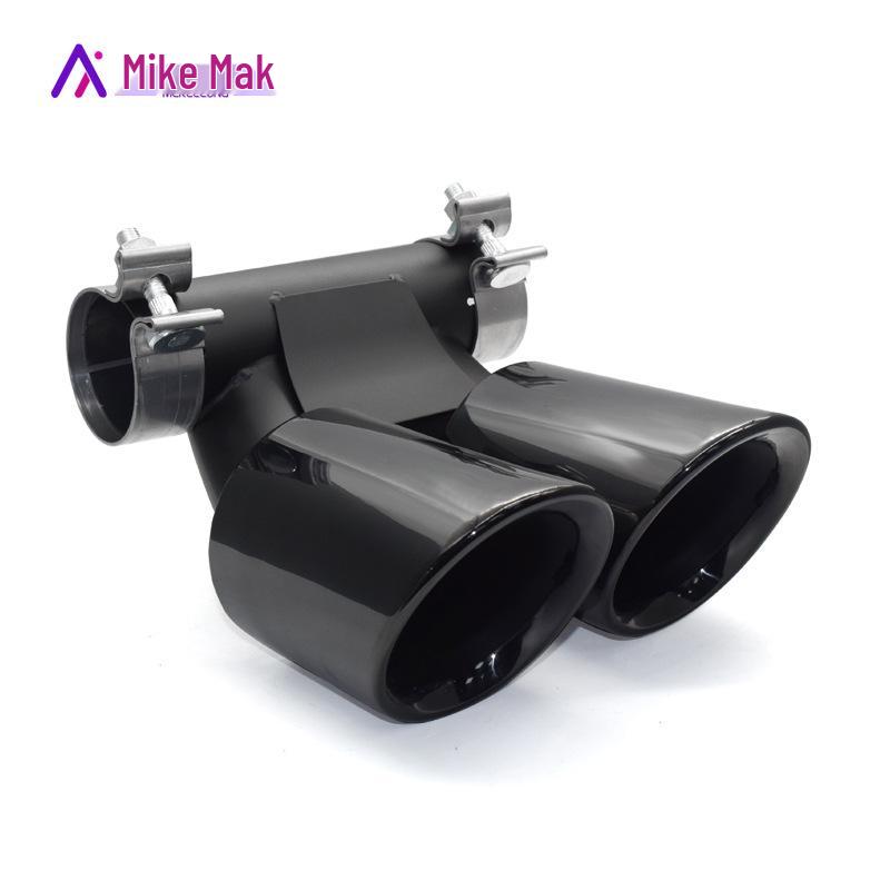 Черный патрубок с двумя выходами для Porsche 718 Boxster/Cayman 981 GTS Модификация выхлопной системы