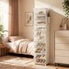 Modular Shoe Rack, Shoe Cabinet, Bookshelf, Toy Organizer, Wardrobe, Bathing Cabin (only with Shoe Rack)