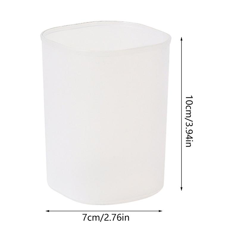 Держатель для кистей для макияжа, прозрачное ведро для хранения, настольный ящик для хранения, прозрачный держатель для ручек, входное ведро для хранения на кухне