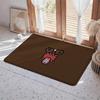 Video D Demo Floor Mat Eco  Flannel Doormat Non Slip Odorless Indoor Floor Rug Soft Short Plush Home Mat