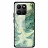 Glass Back Cover For Honor 200 Pro 5G Case Marble Hard Tempered Glass Case For Honor play 10T 400 Smart 5G Case 6.77" Shell Para