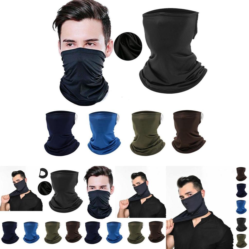 Универсальная бандана-шарф-балаклава для лица и шеи для активного отдыха и защиты от солнца