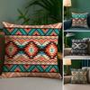 Мода Богемия Живопись Наволочка Плюшевая Ткань Мягкая Двусторонняя Печать Диван Теплая Зима Дом Подарок Наволочка
