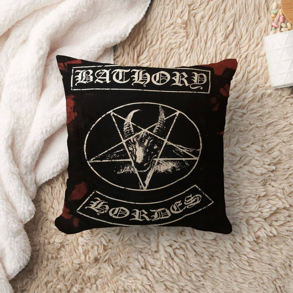 Bathory Quorthon Pillow Gifts Home Office Furnishings Bedroom Sofa Car Cushion Cover case xcm