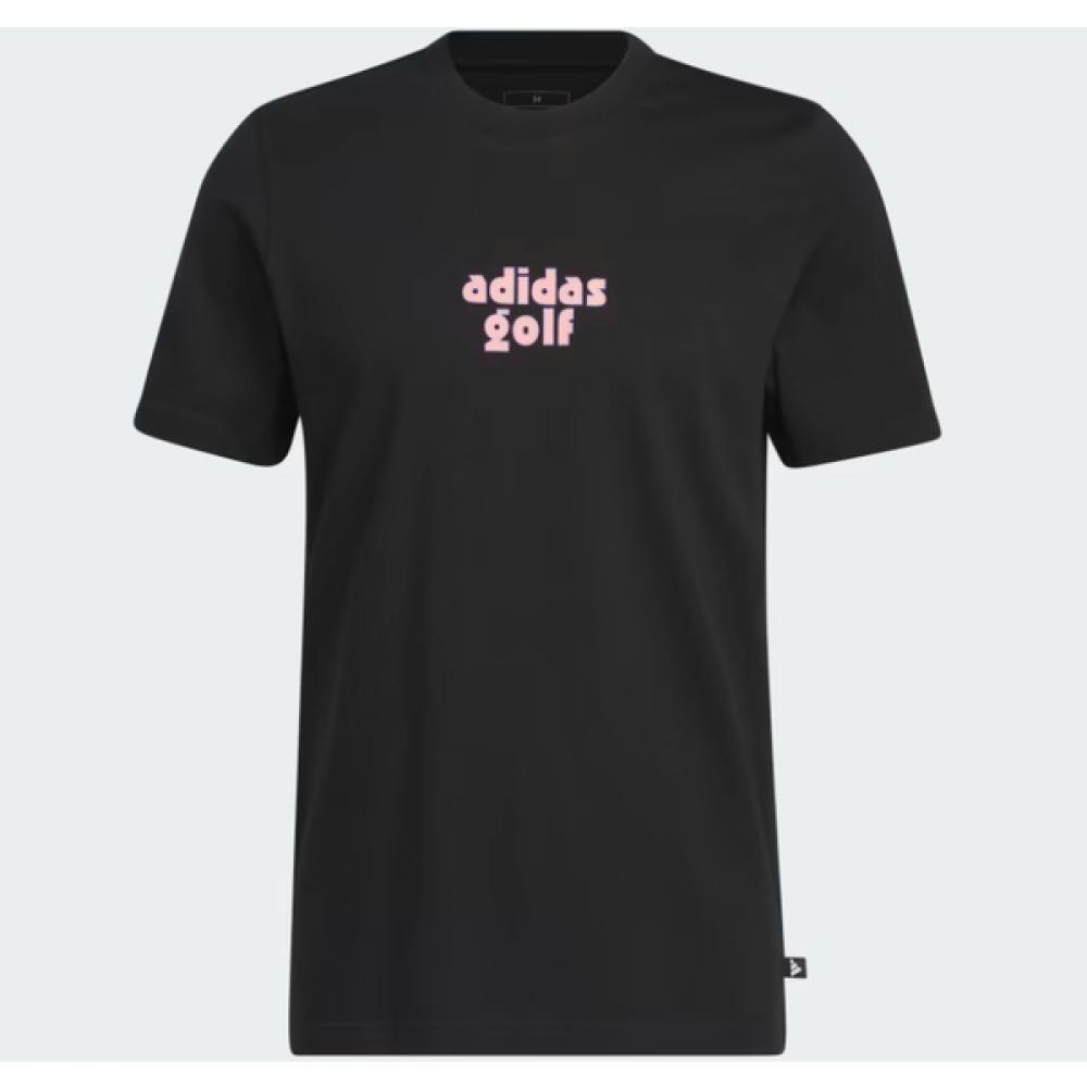 Adidas Футболка Golf 2023 Unisex с рисунком и свободным кроем Ik6909