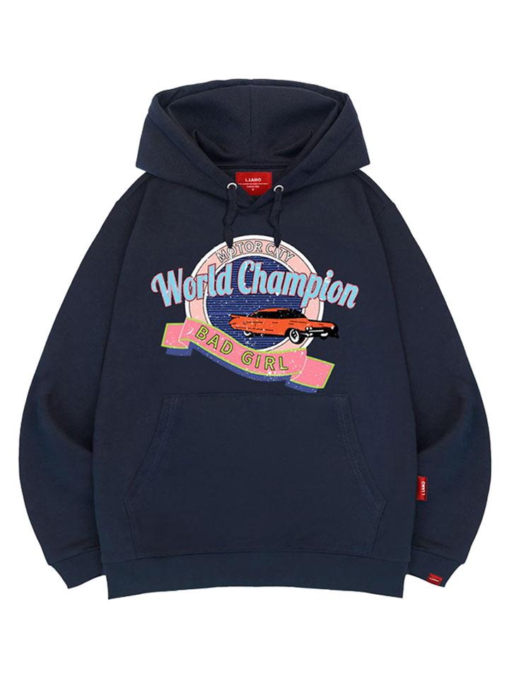 Худи Чемпиона Мира Унисекс Большого Размера M~4XL (Тип А)