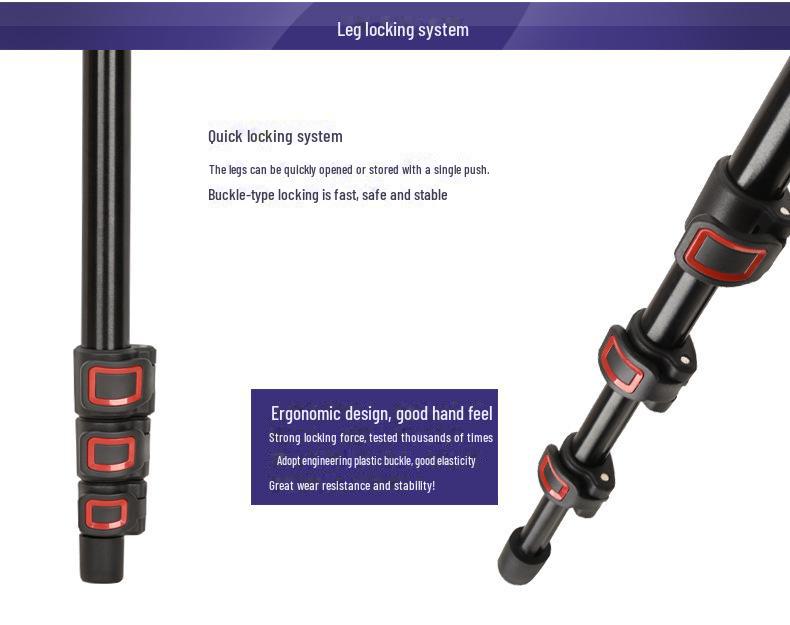 Портативный легкий алюминиевый штатив для камеры мобильного телефона для профессиональной фото- и видеосъемки