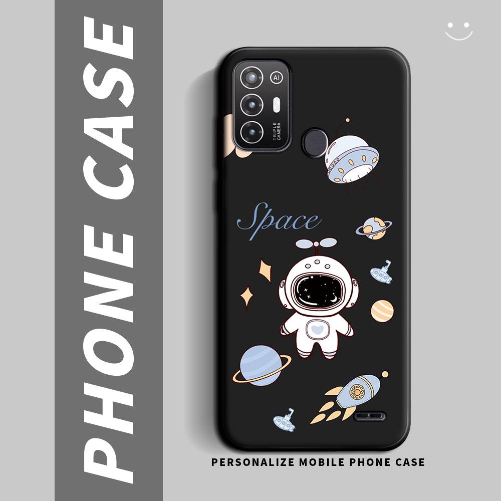 For ZTE Blade A52 / A52Lite Case Cartoon Cute Shockproof Silicone Soft Phone Case For ZTE Blade A53 Pro / A52 Lite Back Cover