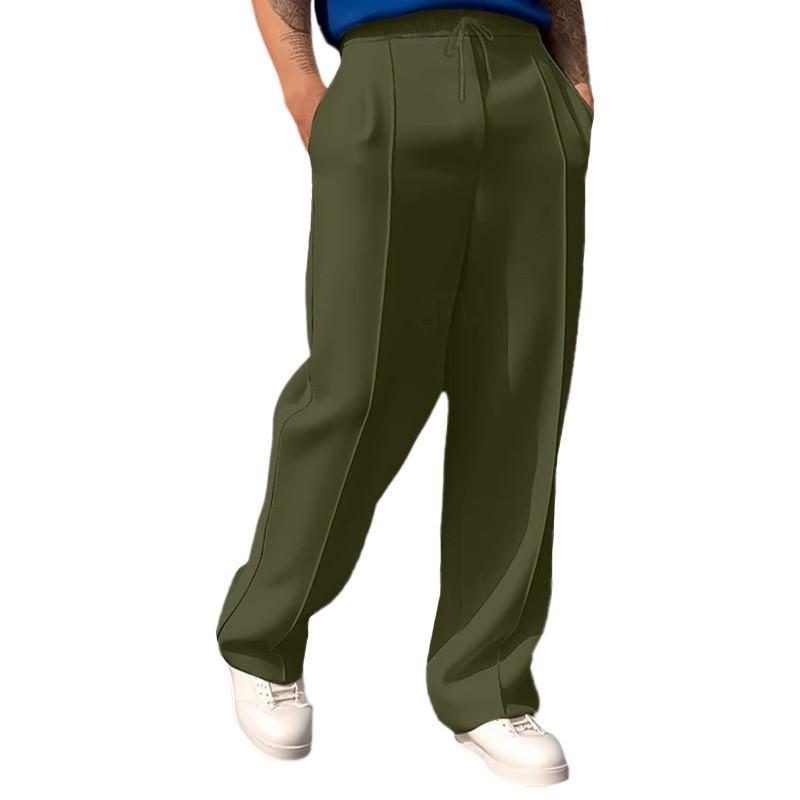 Мужские спортивные и повседневные брюки со средней талией, свободные брюки для бега трусцой