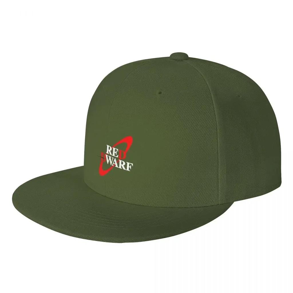 Distressed Red Dwarf Logo Classic Baseball Cap Rave Beach Luxury Unisex Hat Hip Hop Womens Beach Unisexs