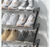 Shoe rack, simple shoe cabinet, dormitory, small household rental room, entrance shoe storage rack, multi-layer movable shoe rack