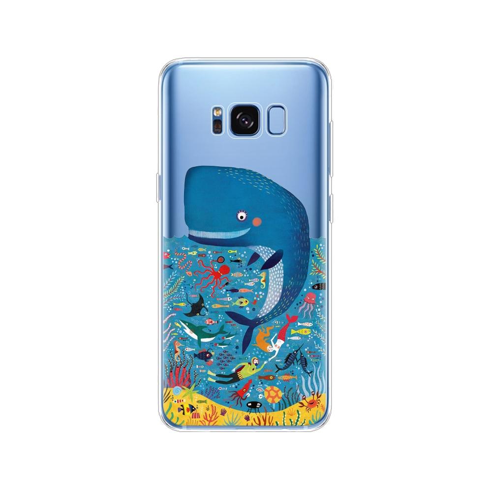 Чехол для Samsung Galaxy S8 PLUS Мягкий силиконовый чехол TPU Чехол для Samsung S8 Plus Чехол Полная защитная задняя крышка на 360 градусов