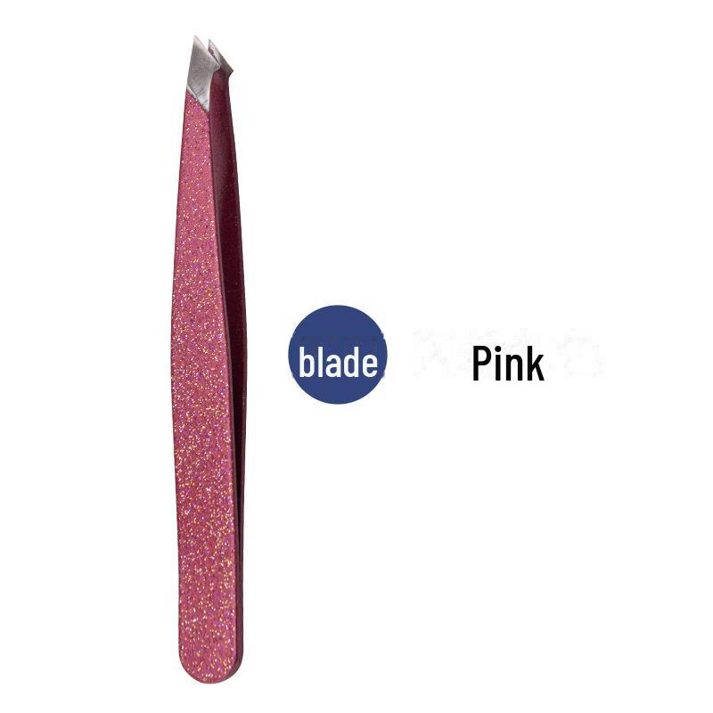 Пинцет для бровей из нержавеющей стали толщиной 1,2 мм со скошенной кромкой для точного удаления волос