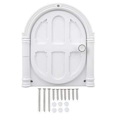 Дверь для кошки, двухсторонняя, запираемая, устойчивая к погодным условиям, бесшумная, для домашних животных, собак, для окон, стен, интерьера, экстерьера