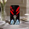 R-Рёмен S-Сукуна J-J-Jujutsu K-Kaisen-N Чехол для телефона для iPhone 17pro,16,15,14,13,12,11 Plus,Pro Max,XS, Мягкий силиконовый черный чехол
