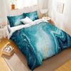 Комплект пододеяльников с рисунком мраморной текстуры с постепенным переходом, цифровая печать для трех комплектов постельного белья
