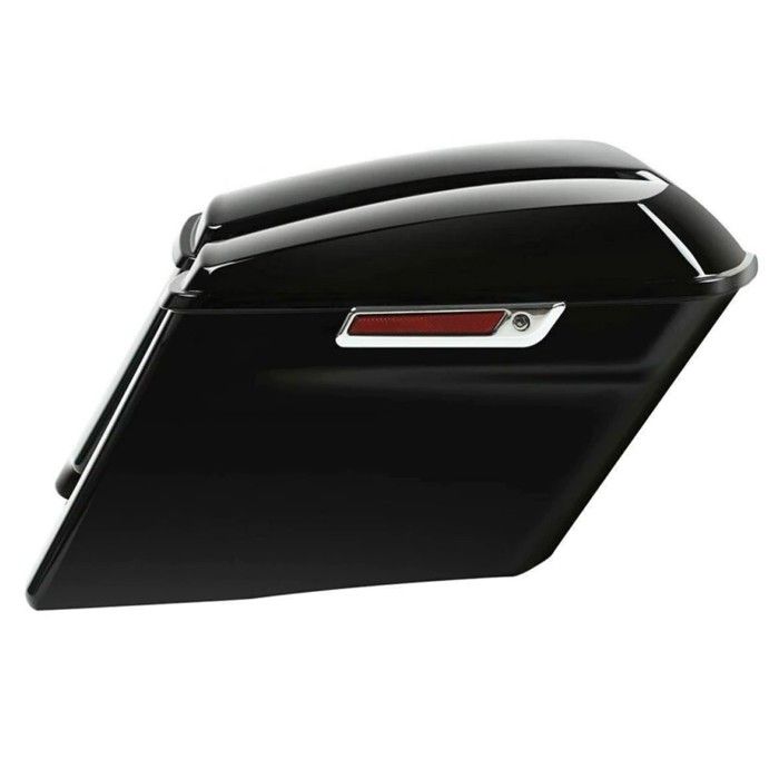Sacoches rigides - Craftride SC2 - Noir - Prolongées 10 cm - Compatibles Harley CVO 14-22
