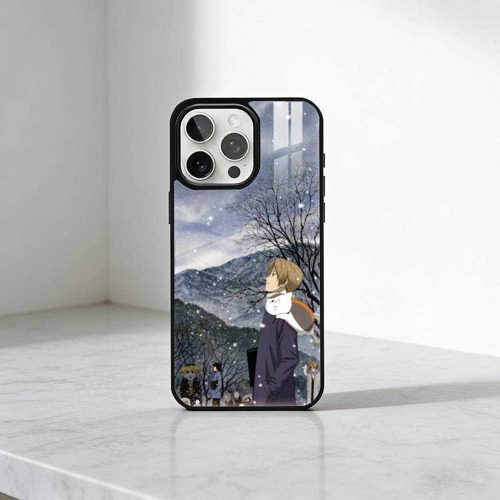 Чехол для телефона N-Natsume-s и Madara для iPhone 17, 16, 15, 14, 13 Plus, Pro Max Магнитный для Magsafe Беспроводной зарядки