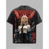 Hot Anime Chainsaw Man Power And Denji Print T-shirt Men Women Tshirts Short Sleeve Cotton Clothing Washed T Shirt Harajuku Tops
