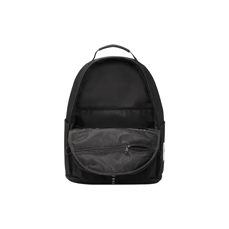 Jordan Polyester Backpack Regular Unisex Black (Unisex) Backpacks FJ6807 010