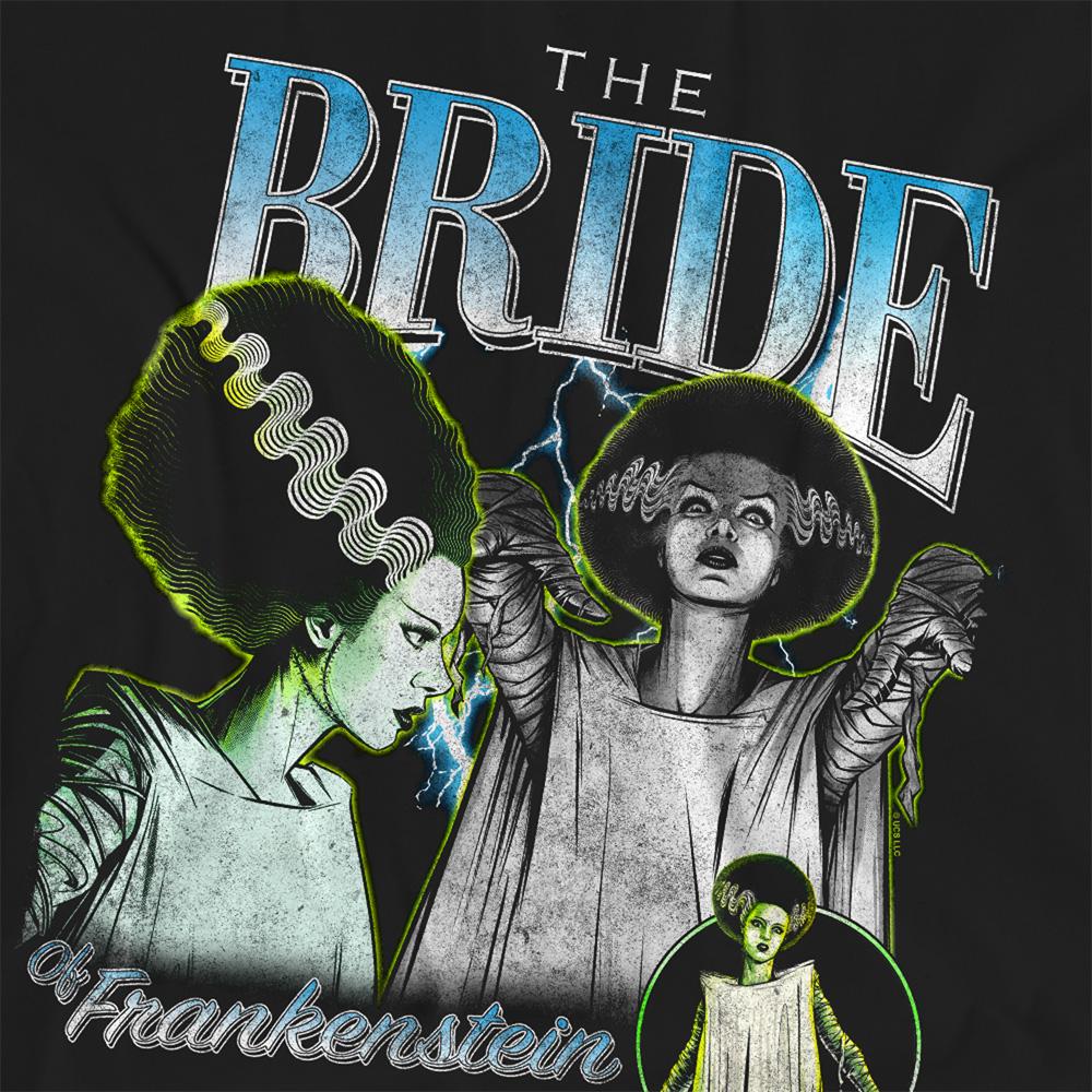 Universal Monsters Womens/Ladies The Bride Of Frankenstein Homage T-Shirt