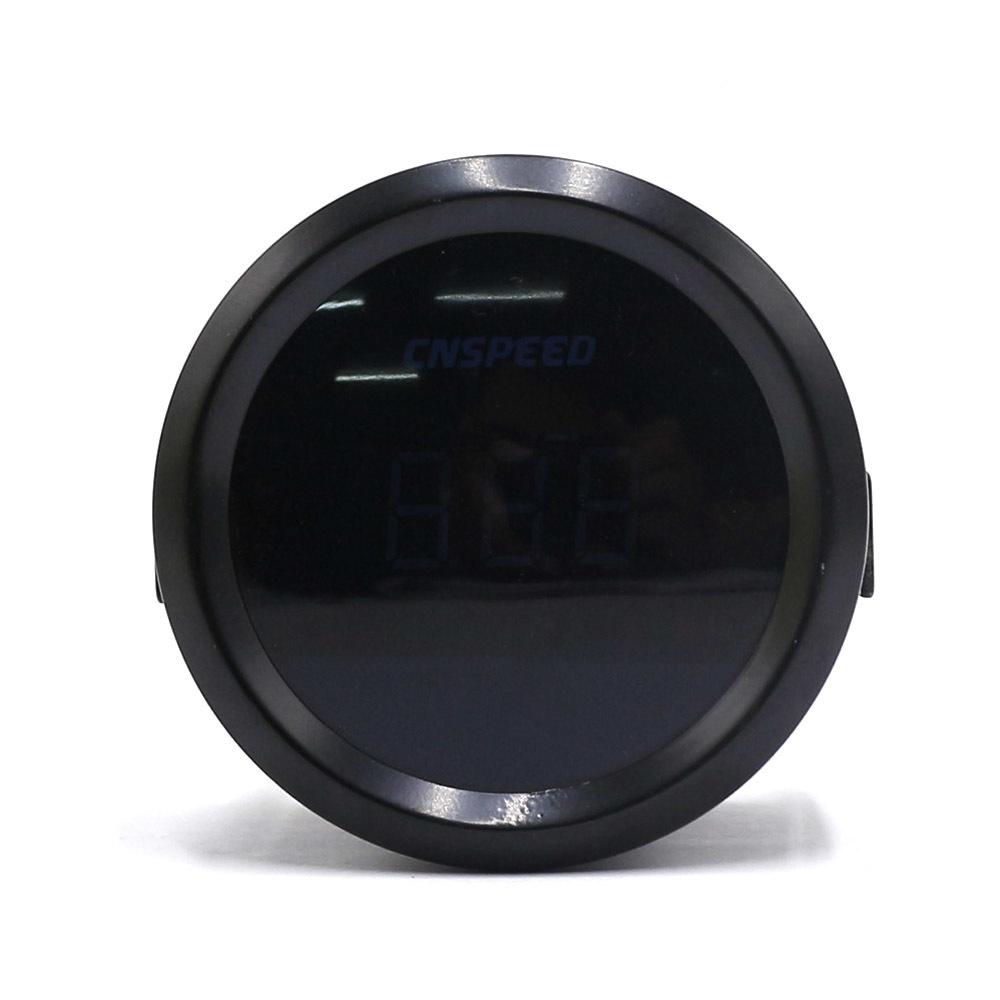 CNSPEED 2" 52mm Car Digital Turbo Boost Gauge PSI Water Temp Oil Temp Oil Pressure Gauge Voltmeter Tachometer Rpm gauge