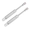 X AUTOHAUX Set of 2 6" 45lb/200N Silver Tone Lift Support Strut Shock Gas