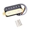 Wilkinson Vintage Tone Alnico 5 Overwound Open Style Humbucker Pickup for Electric Guitar Zebra Neck,