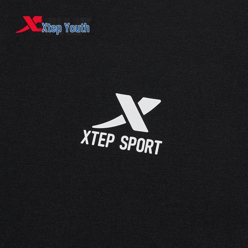 Xtep Youth Reflective Logo Short Sleeve T-Shirt