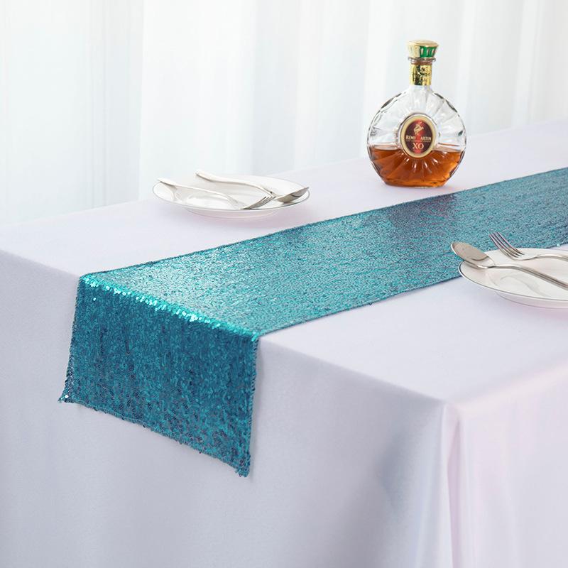 Блестящие блестки, вышитый настольный флаг, звезды в небе, настольный флаг, средиземноморский настольный флаг с блестками