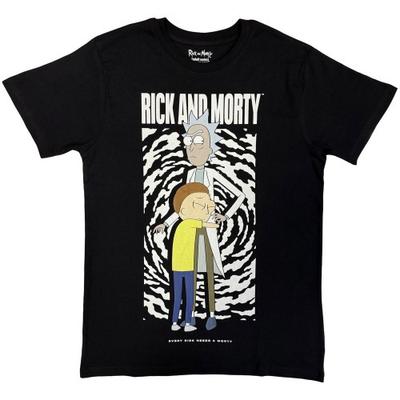 Rick And Morty Футболка унисекс для взрослых с объятиями
