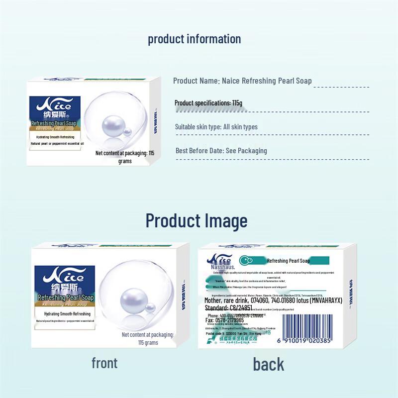 Nice Pearl Refreshing Soap