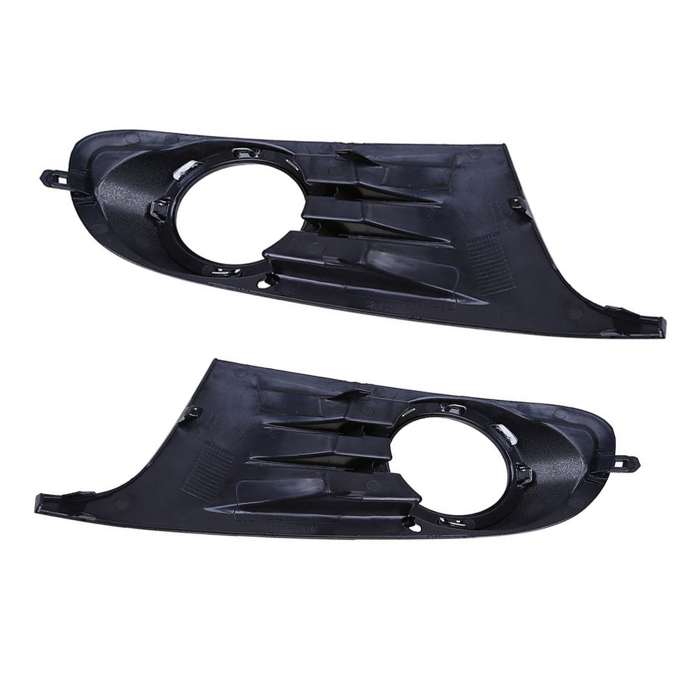 ABS Car-Styling Front Bumper Fog Light Fog Lamp Vent Grille Grill Cover For VW Jetta Golf 6 MK6 TDI TSI 2009 2010 2011 2012
