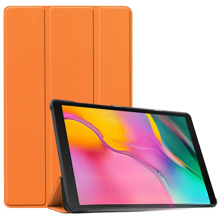 Для планшета Galaxy Tab A 10.1 дюйма - Защитный кожаный чехол-книжка Kaster Tri-Fold Cover (T510)