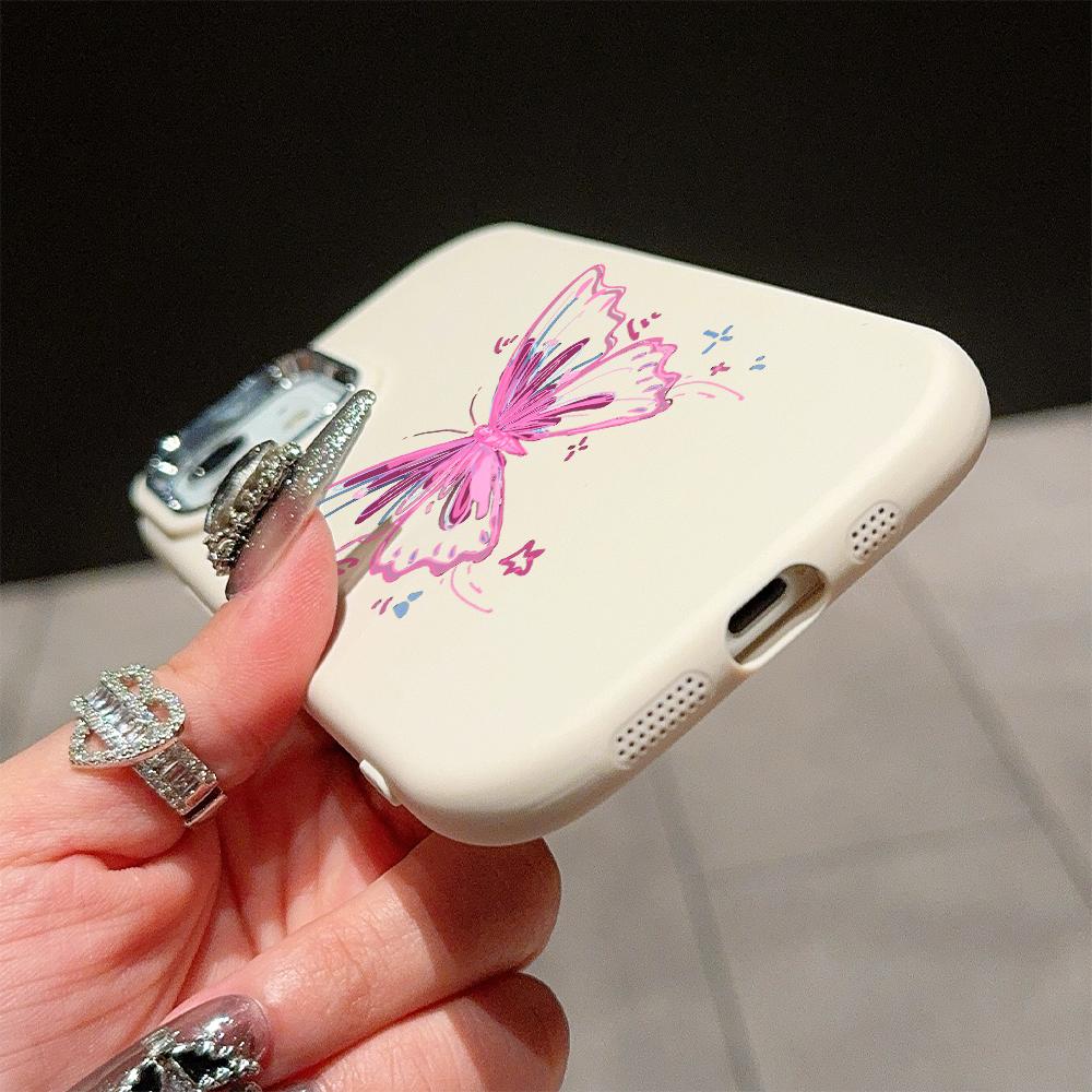 Solid Color Silver Edge Lens Soft Liquid Silicone Shockproof Phone Case for iPhone Samsung Huawei Honor Xiaomi Redmi OPPO Realme Vivo Infinix Tecno