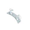 Washing Machine Door Hinge Aluminum Alloy Washer Door Hinge Replacement Part for Universal Front