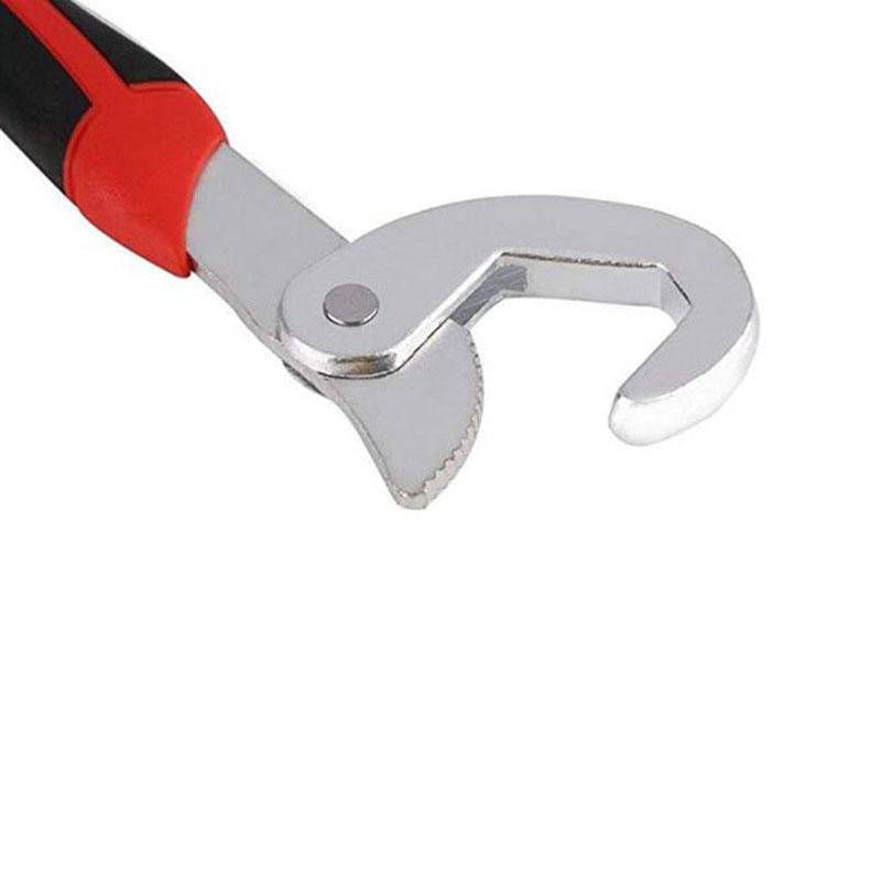 Universal Key Pipe Wrench 6-22mm Open End Grip Tool Plumber Multi Hand Tool
