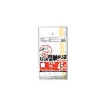 Пластиковый мешок Watanabe Easy с веревкой 45 л полупрозрачный HI70