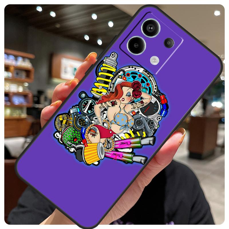 Автомобильные Запчасти Чехол для Двигателя Автомобиля Для Xiaomi Redmi Note 13 12 9 10 11 14 15 Pro Plus Чехол Для Redmi 14C 10C 12C 13C 15 C