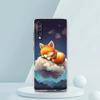Милый Животный Лис Прозрачный Чехол для Телефона для Samsung Galaxy A16 A14 A12 A22 A24 A42 A03S A06 A50 A70 A20 A30 A40 Мягкий ТПУ Чехол