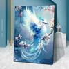 New Full Round Square 5D Diy Diamond Painted Bird Phoenix Mosaic Cross Embroidered Animal Set Image Embroidered Home Decoration